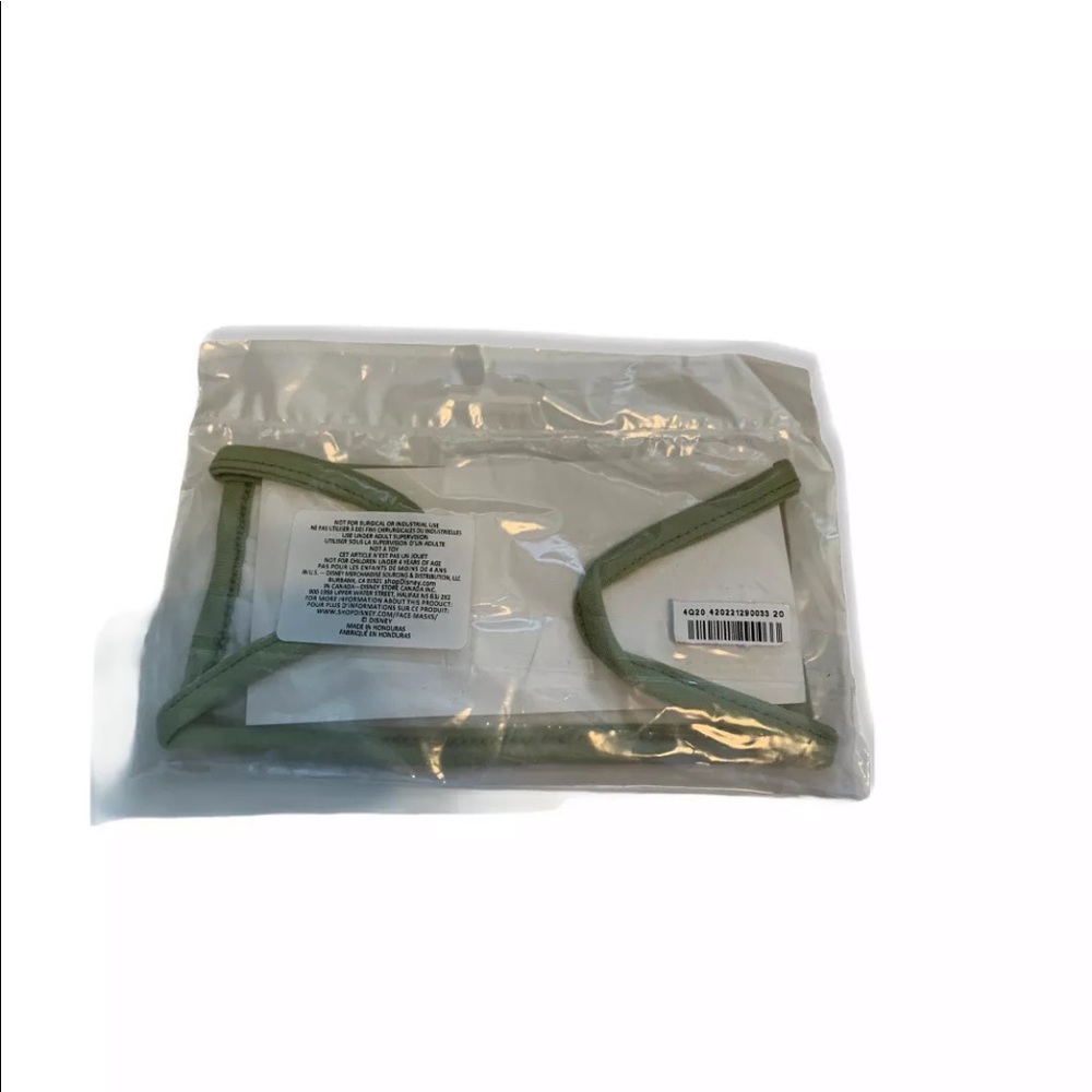DISNEY PARKS STAR WARS BABY YODA FACE MASK SIZE L - Picture 2 of 4